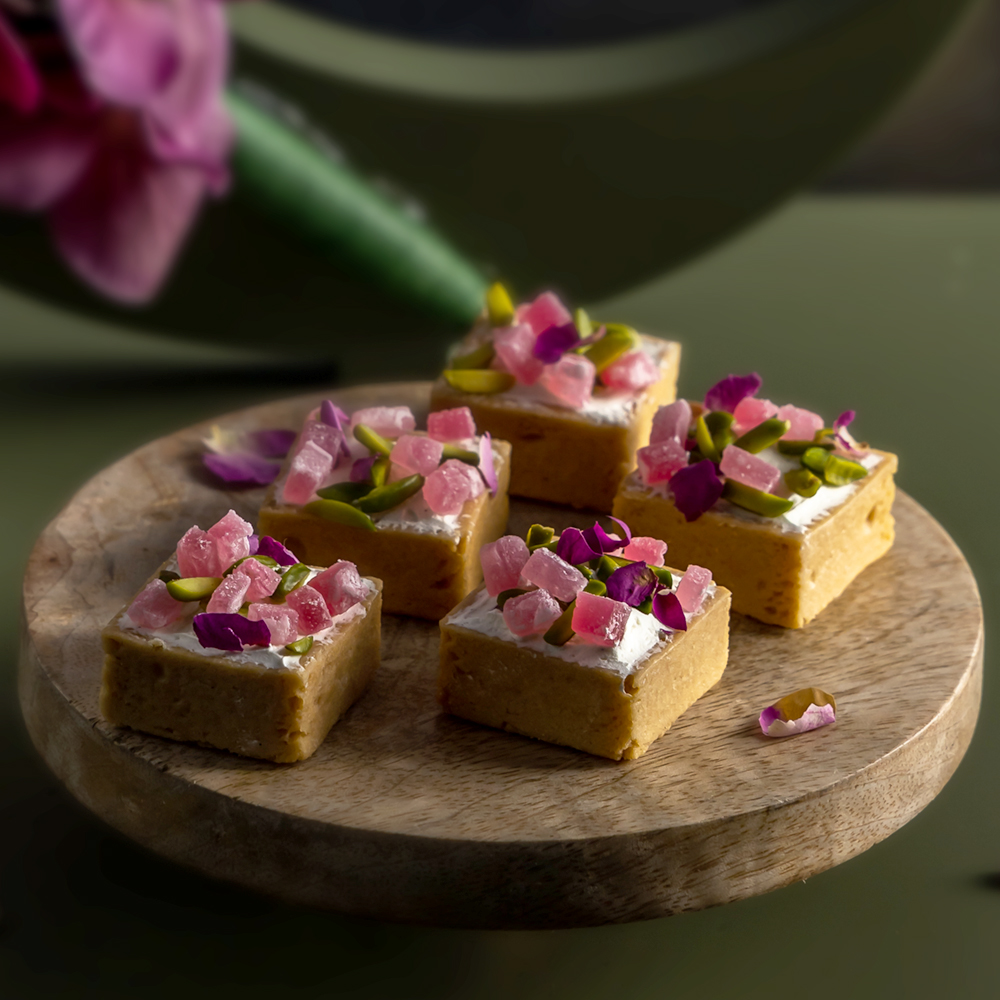 Rose Turkish Delight Tart